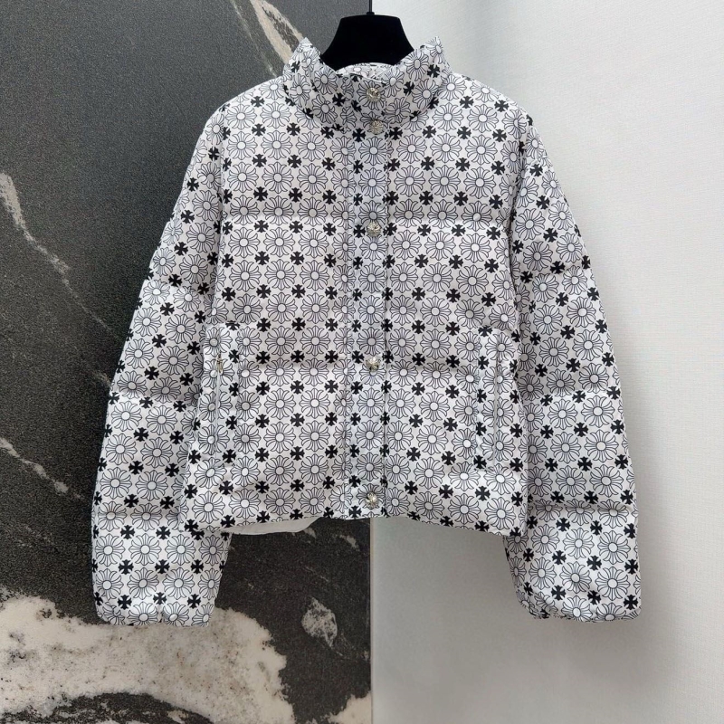 Ch*0me He**ts down jacket